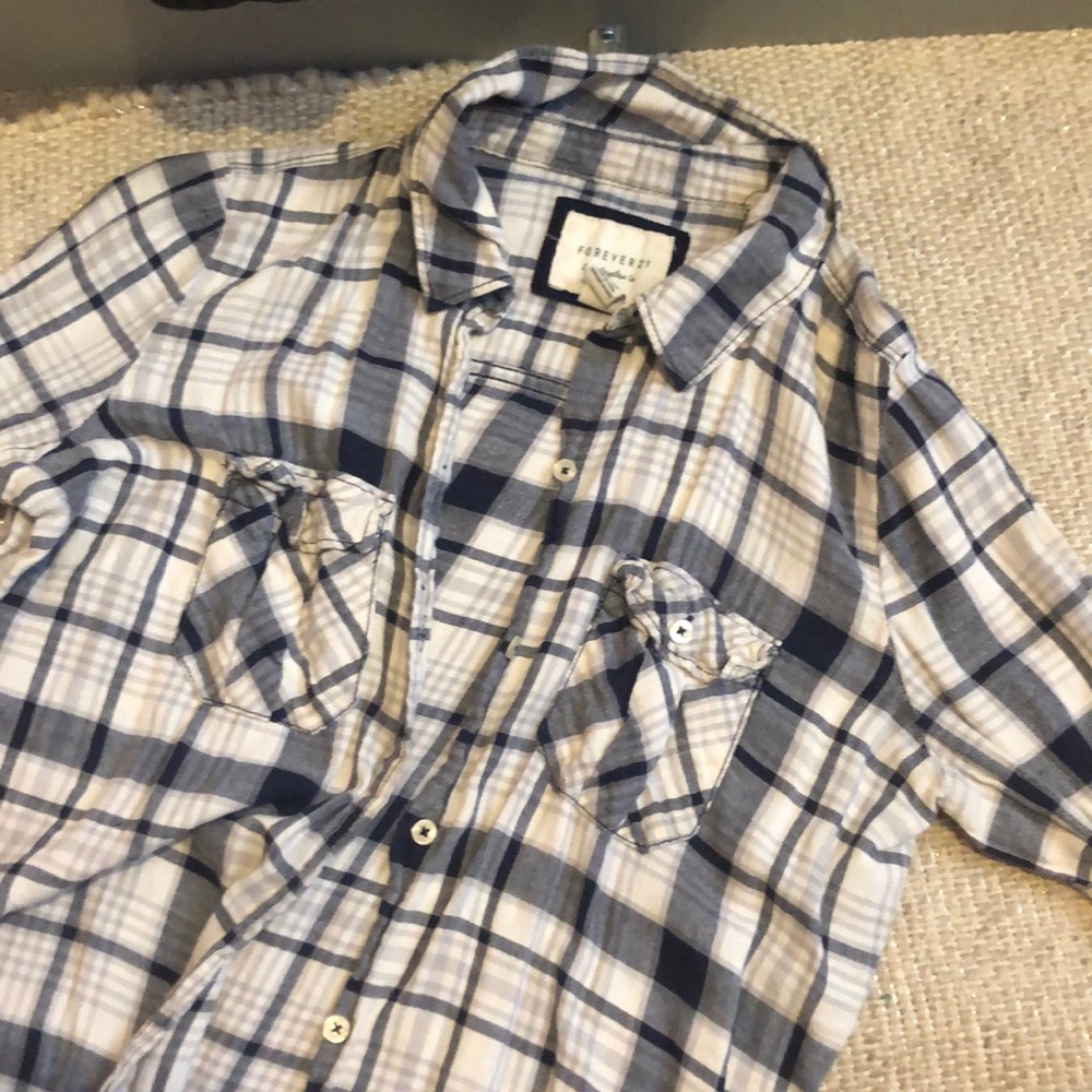 Forever 21 plaid flannel